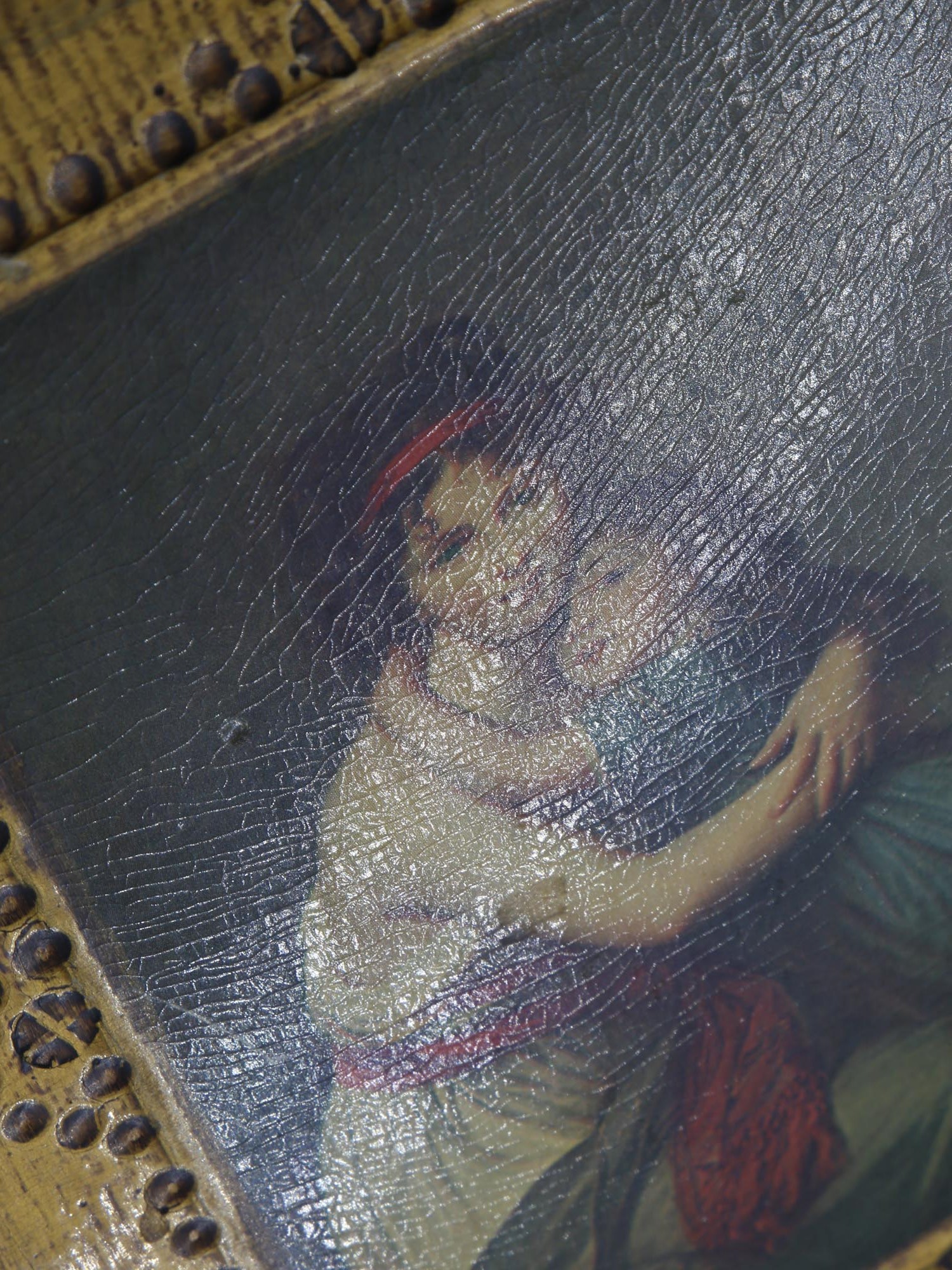 AN ANTIQUE FRENCH PRINT AFTER VIGEE LE BRUN PIC-2